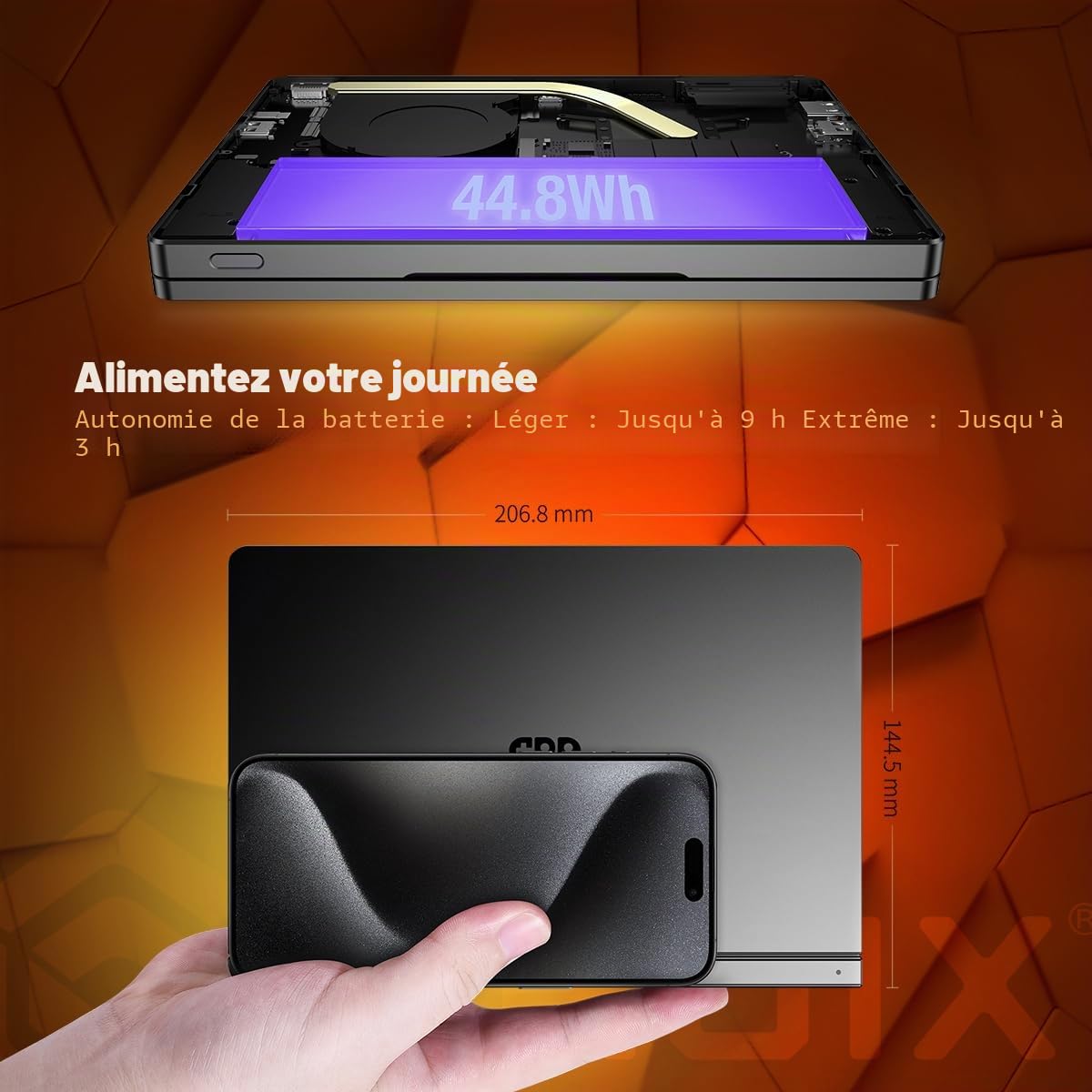 gpd-pocket-4-ryzen-7-8840u-radeon-780m-16go-1to-8-8-2-5k-144hz image 7