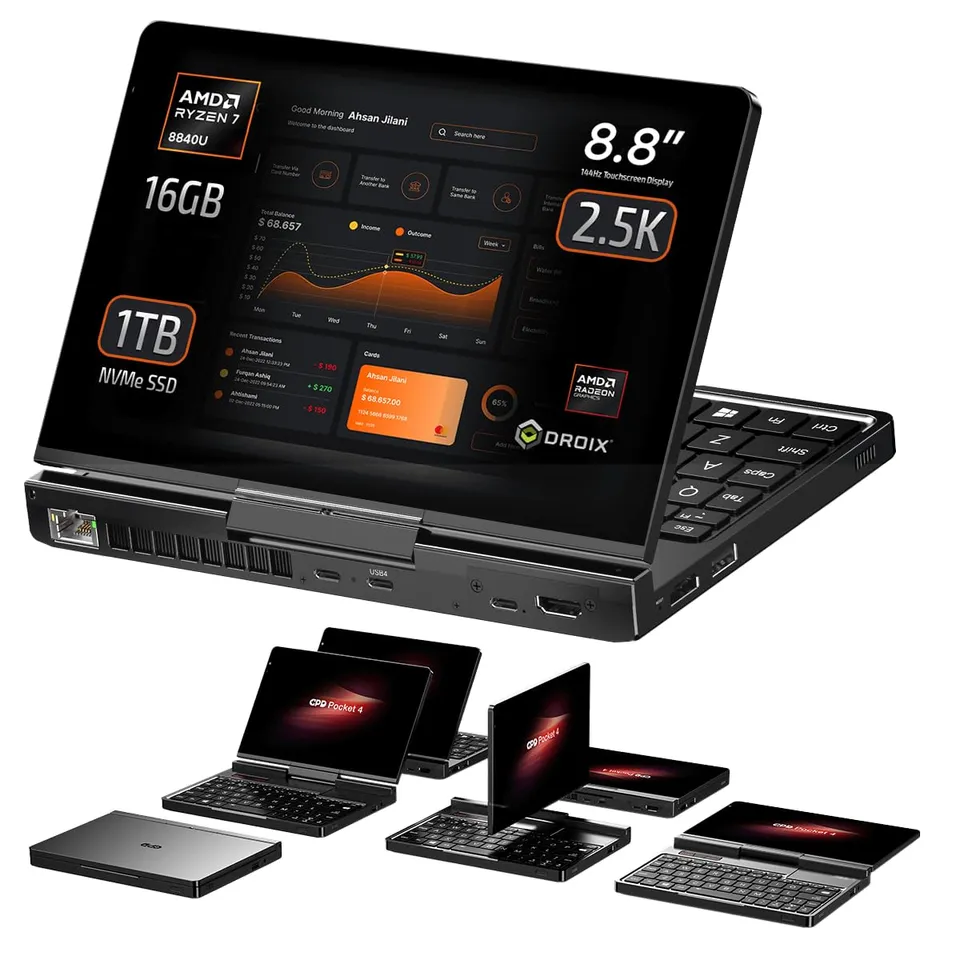gpd-pocket-4-ryzen-7-8840u-radeon-780m-16go-1to-8-8-2-5k-144hz image 1