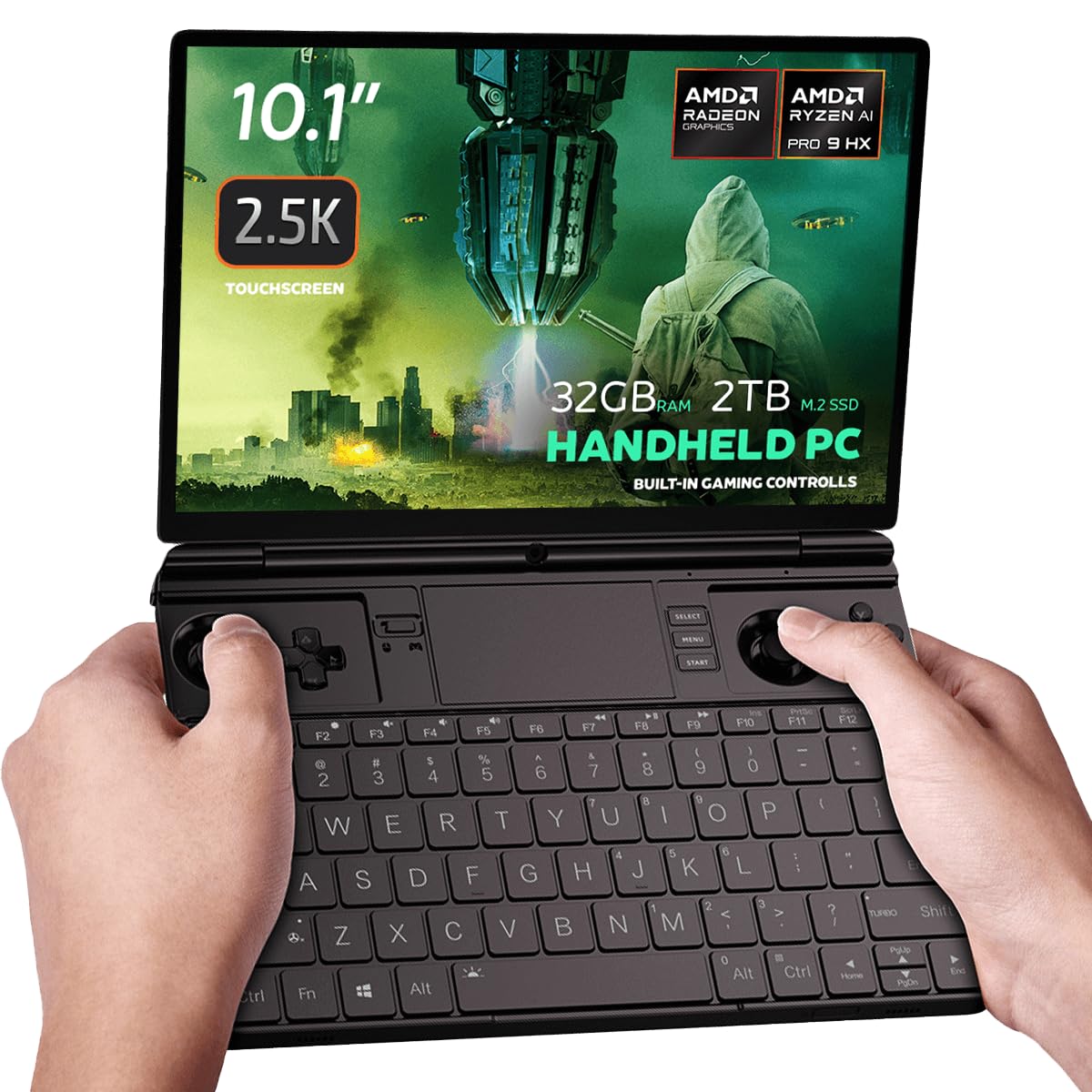 gpd-win-max-2-2025-pc-portable-jeu-10-1-ryzen-ai-9-hx-370-32go-2to image 1