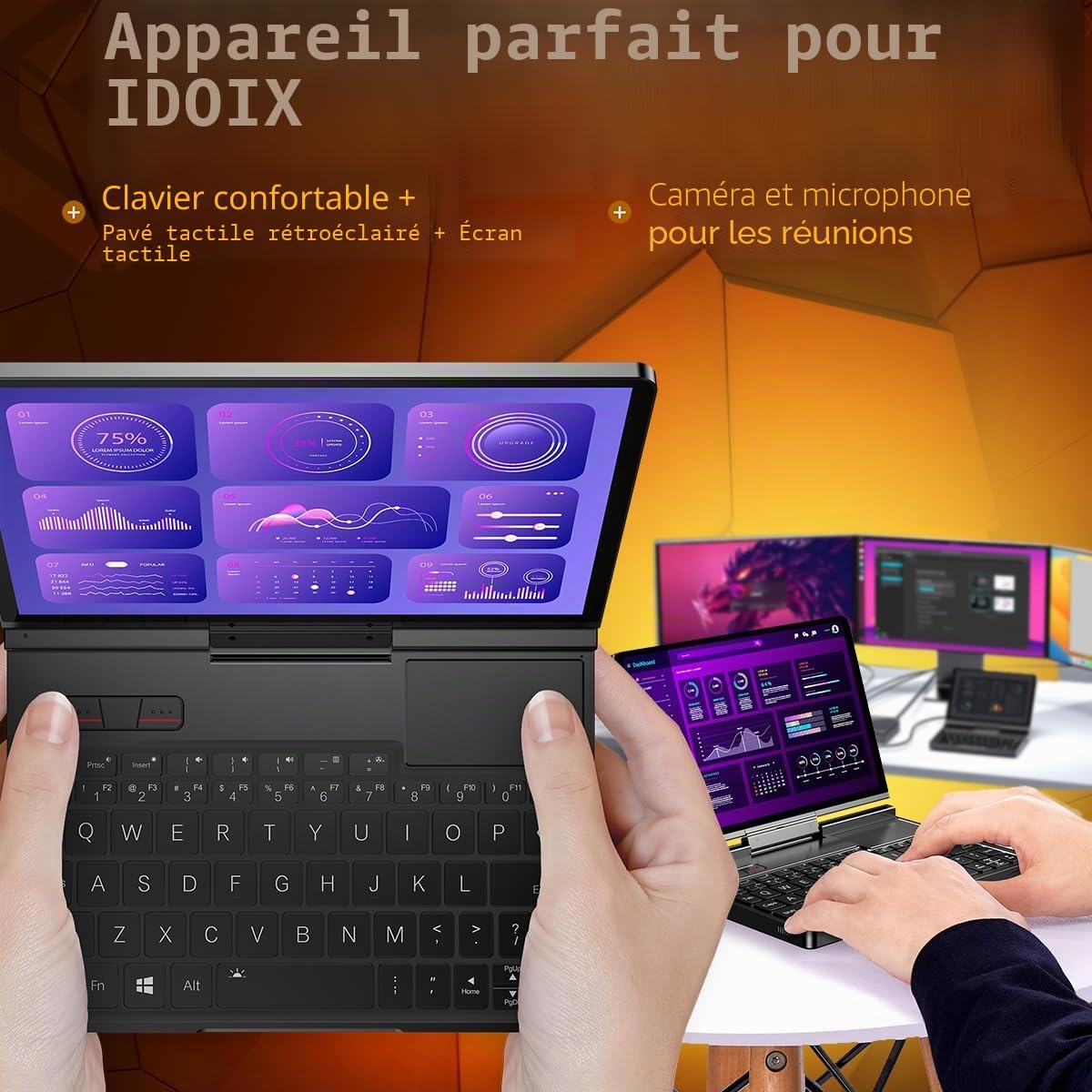 gpd-pocket-4-ryzen-7-8840u-radeon-780m-16go-1to-8-8-2-5k-144hz image 5