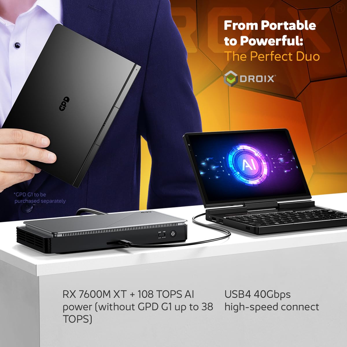 gpd-pocket-4-ryzen-7-8840u-radeon-780m-16go-1to-8-8-2-5k-144hz image 6