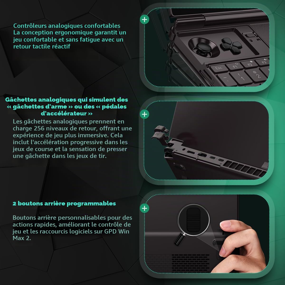 gpd-win-max-2-2025-pc-portable-jeu-10-1-ryzen-ai-9-hx-370-32go-2to image 6