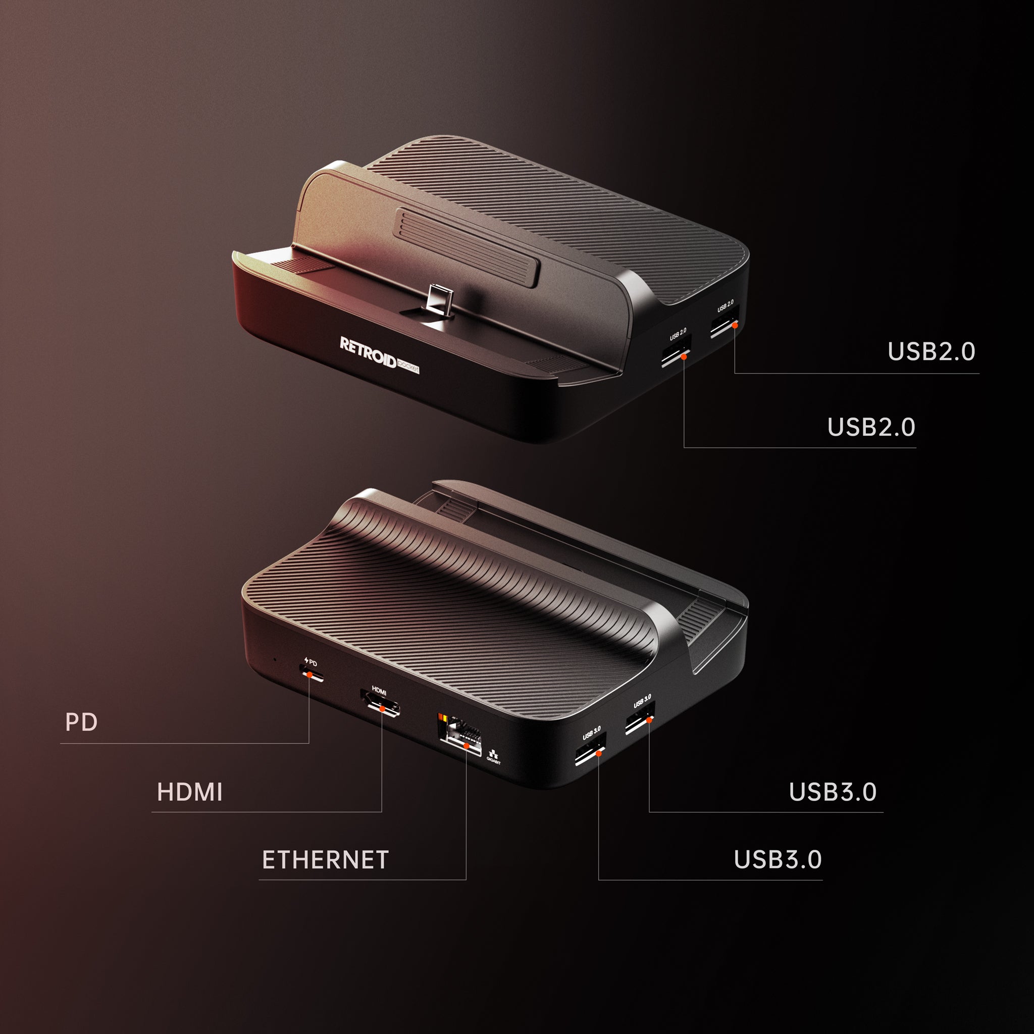 retroid-official-dock-7-en-1-usb-c-hdmi-4k image 2
